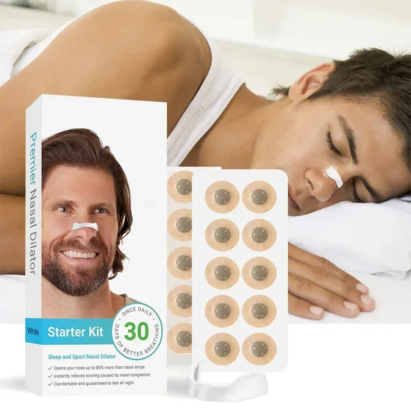 Dilatadores de Respiração Nasal – Kits Iniciais com Tiras Magnéticas