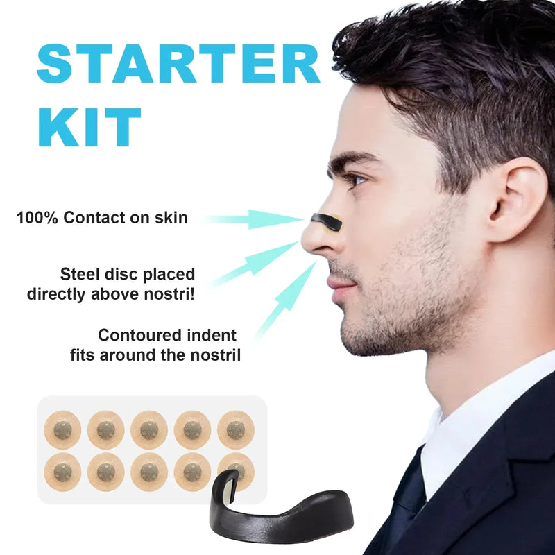 Dilatadores de Respiração Nasal – Kits Iniciais com Tiras Magnéticas